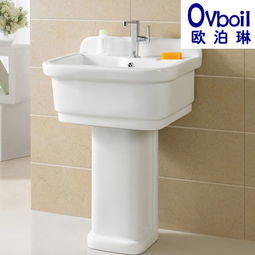 潮州陶瓷立柱盆 浴室洗衣池、陽臺拖布池、地拖桶、拖把盆廠家直銷批發(fā)，品質(zhì)與實惠兼具